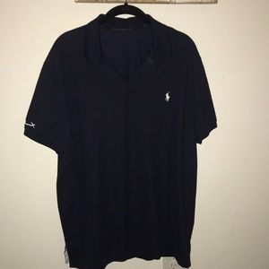 Men’s navy RLX golf polo